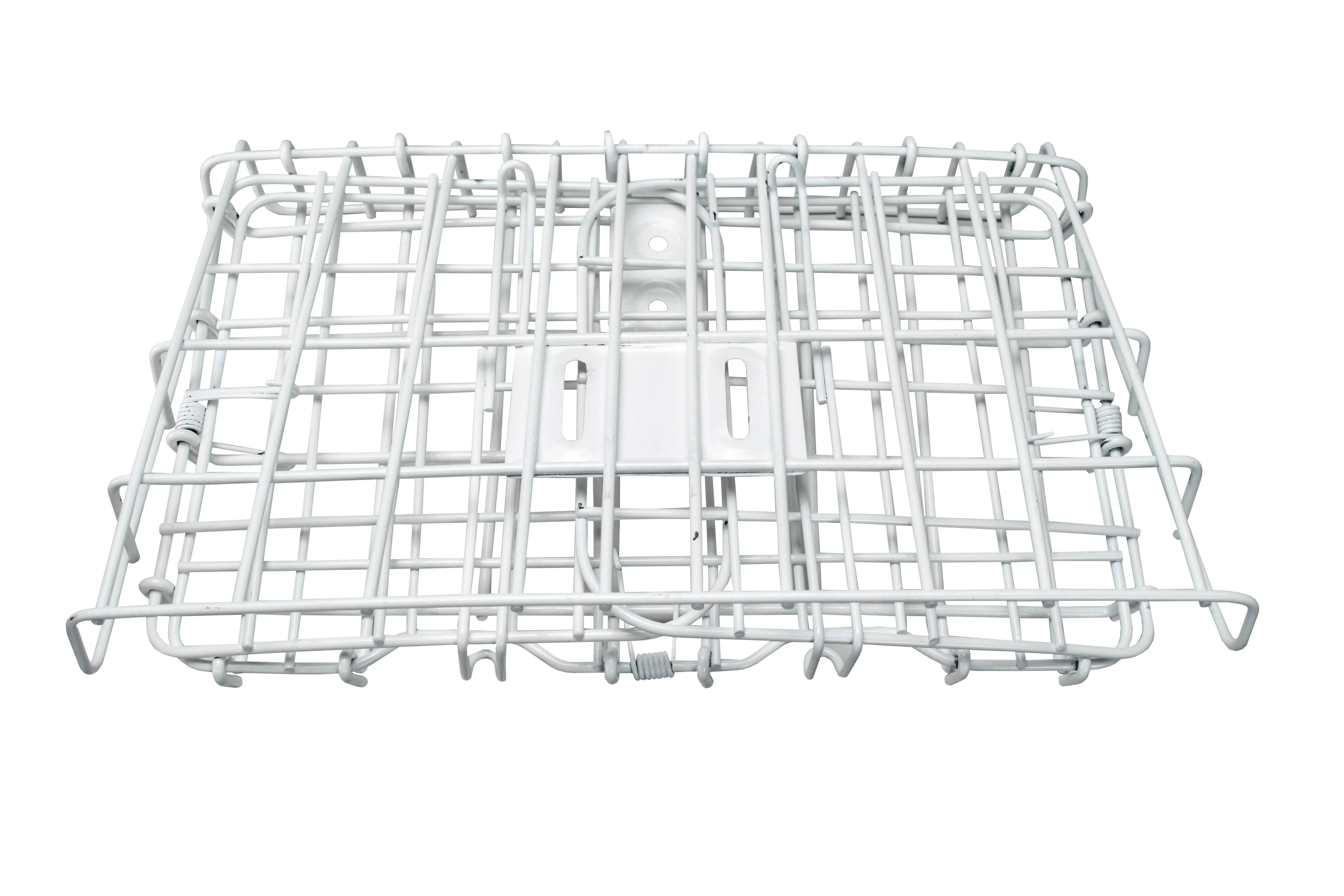 Stainless Steel Metal Basket Add-On for Kitchen, Bathroom & Office Organization - Durable Storage Solution for Fruits, Vegetables & Household Items