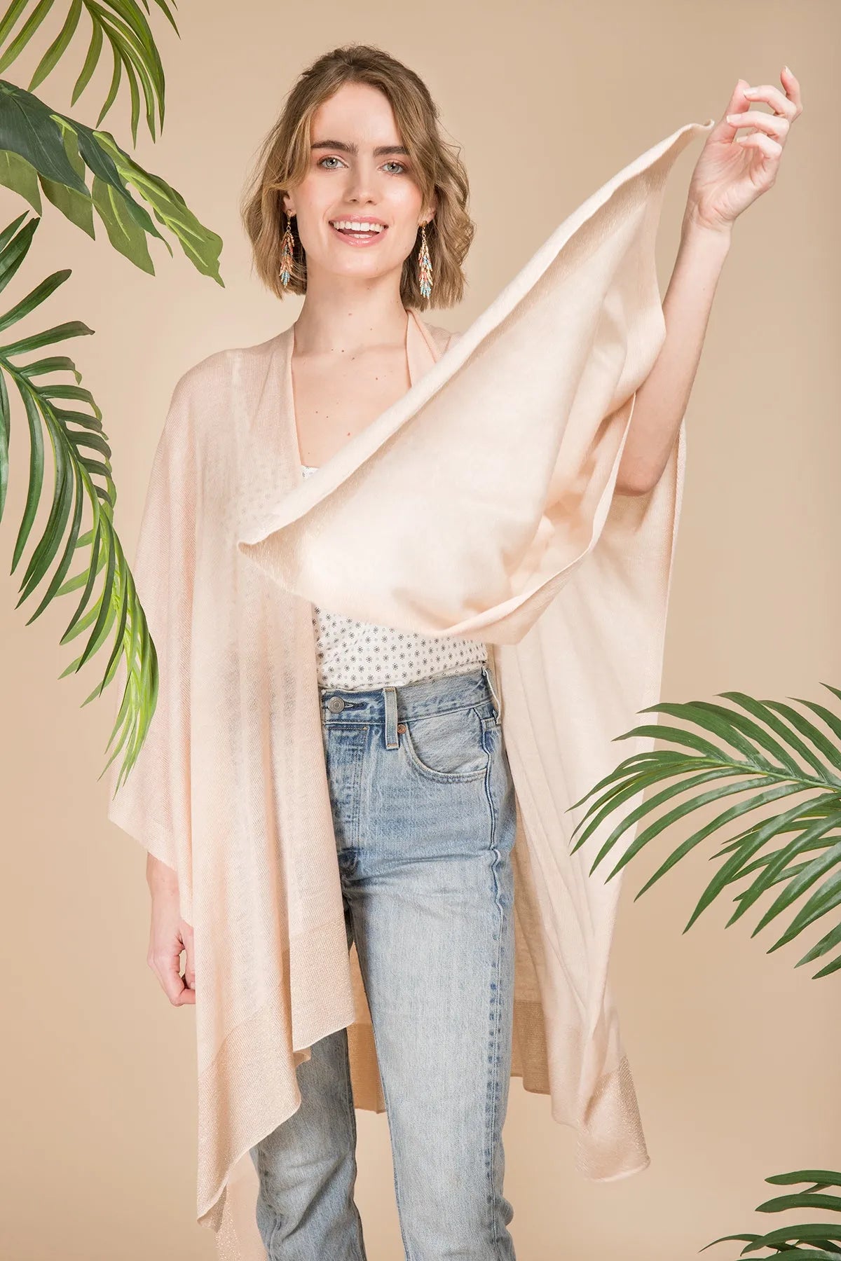 Luxury Cashmere Wrap for Women - Soft Warm Winter Shawl Scarf - Perfect for Travel, Office & Evening Events