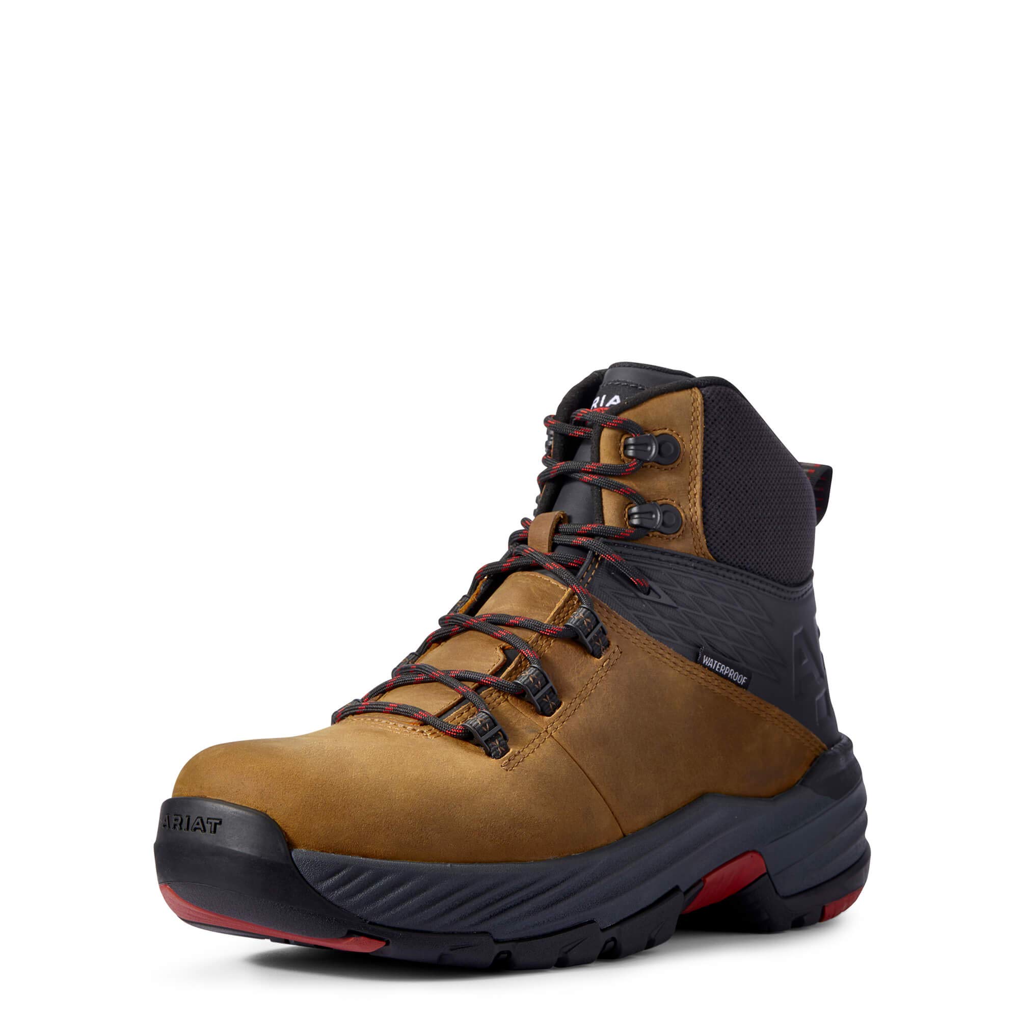 Ariat Men's Stryker 360 Work Boots - Waterproof Steel Toe, Slip Resistant, Comfortable for Construction & Outdoor Work - Perfect for Job Sites, Hiking & Heavy Duty Use