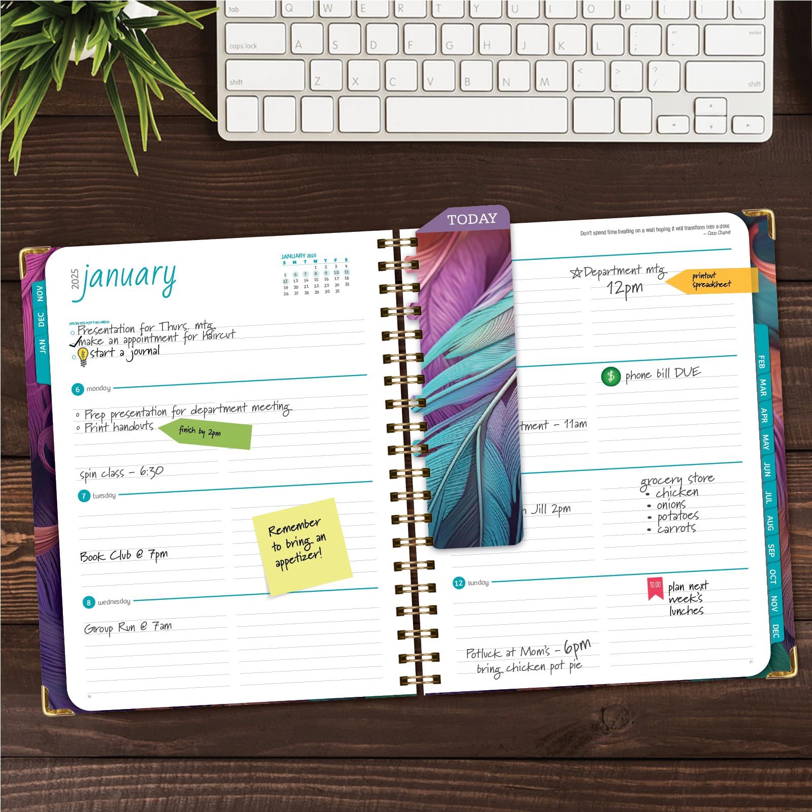2025 Hardcover Planner 8.5