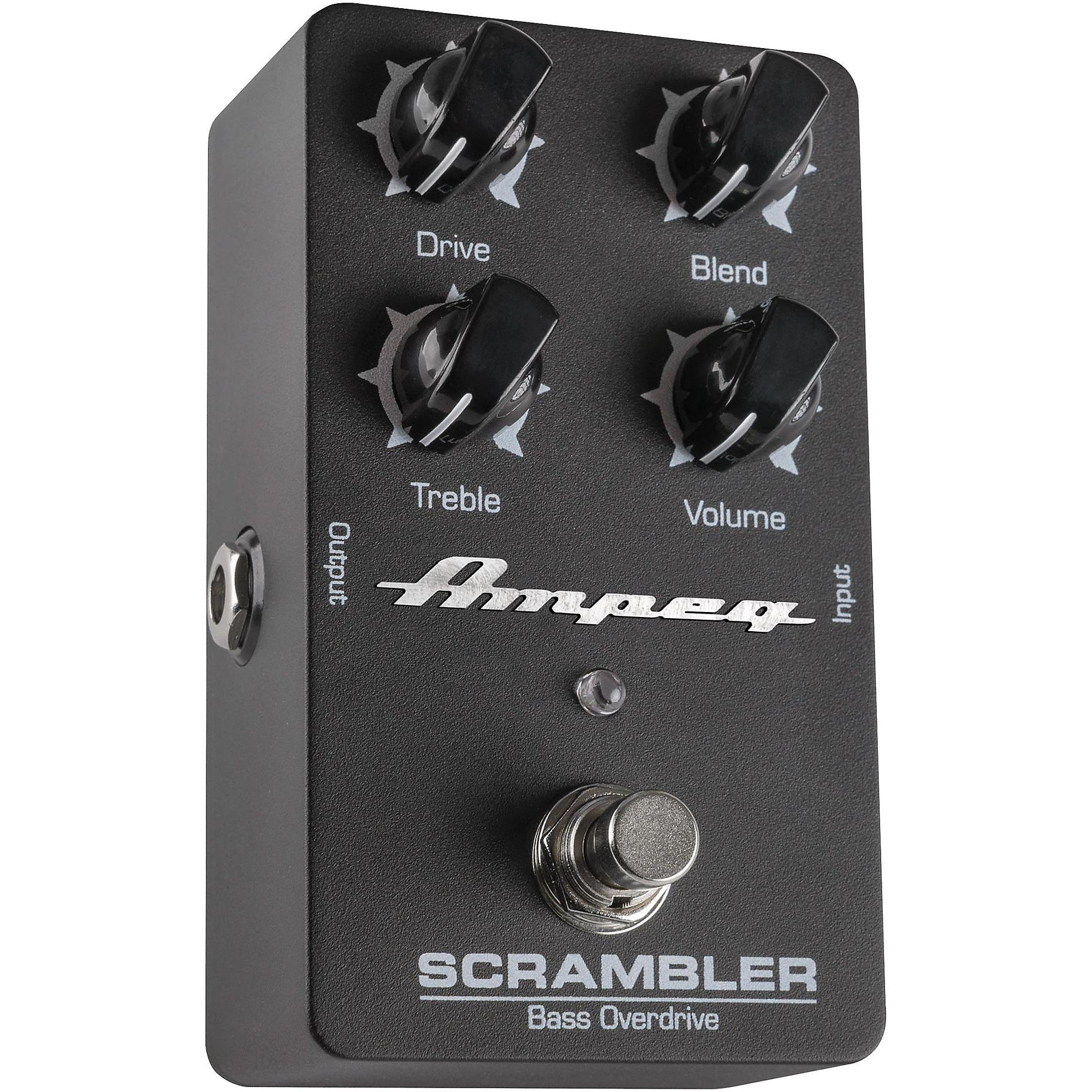 Ampeg Scrambler Bass Overdrive Pedal - Professional Guitar Effects Pedal for Bass Players | Perfect for Live Performances & Studio Recording