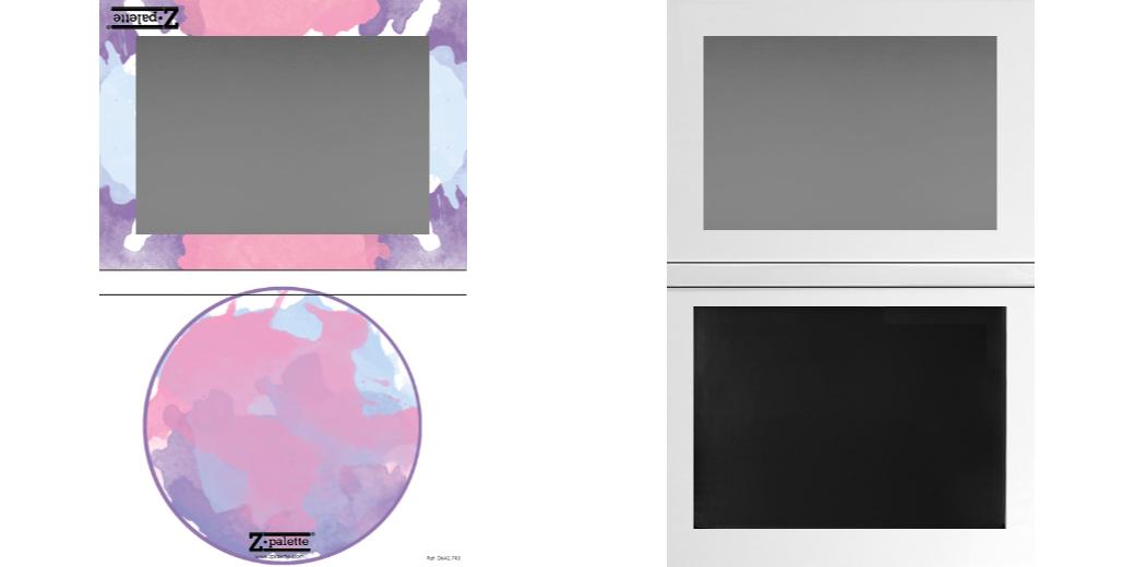 Custom Extra Large Z Palette - Magnetic Makeup Palette for Eyeshadows & Blush - Perfect for Travel & Professional Makeup Artists