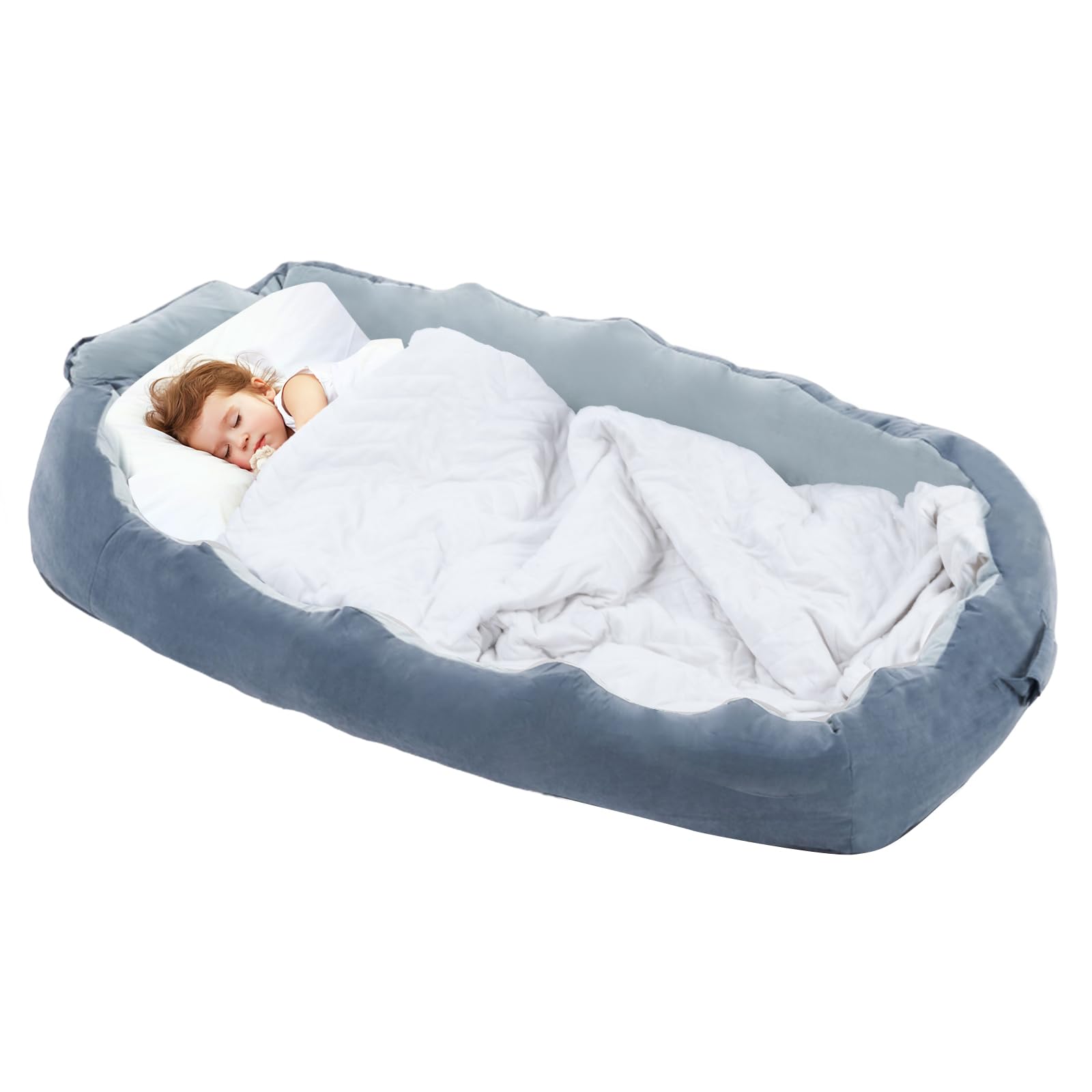MOOITZ Foldable Portable Toddler Travel Bed - 60