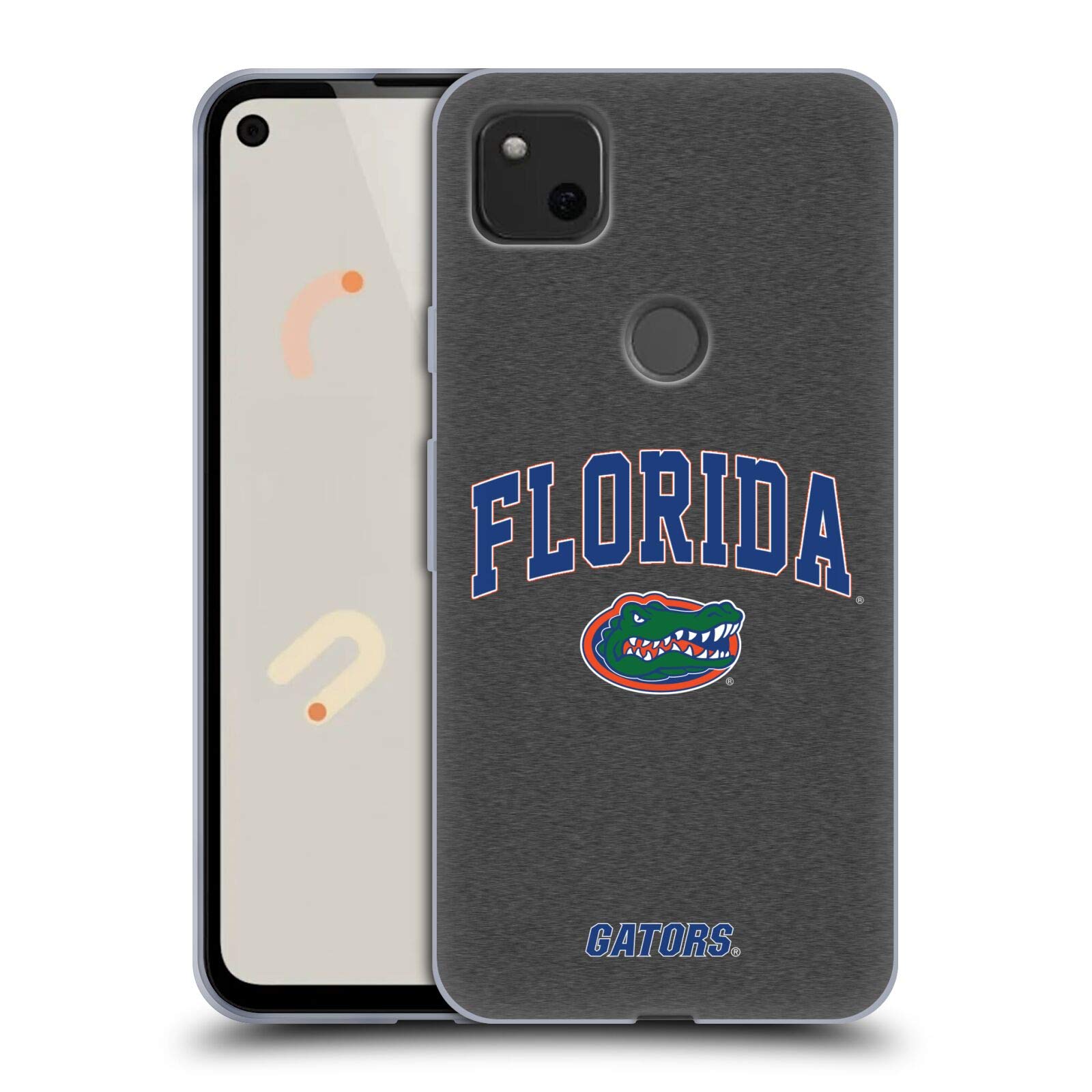 Official UF Campus Pixel 4a Case - Florida Gators Soft Gel Cover for School & Game Day