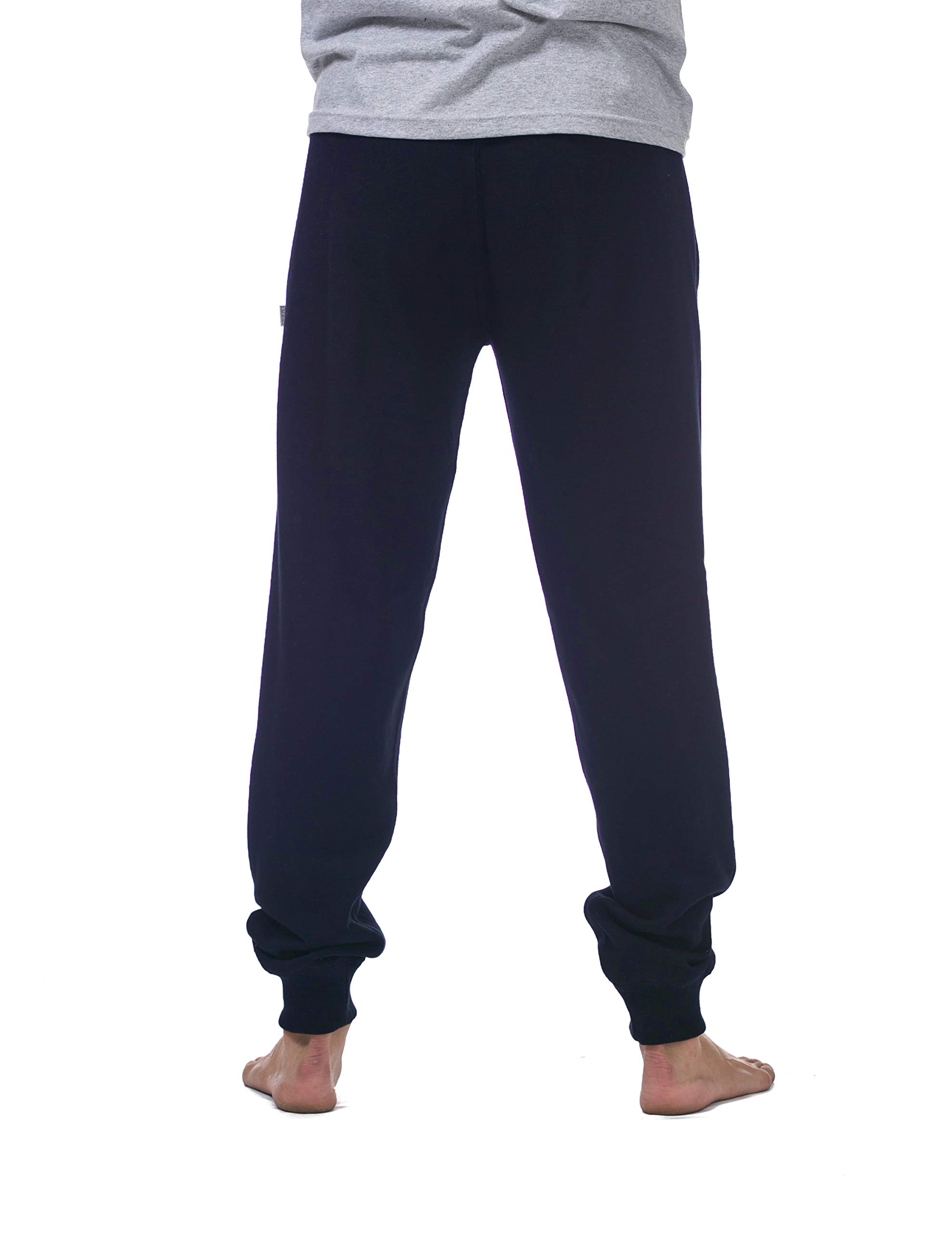 Pro Club Men's Fleece Jogger Pants - Soft & Comfortable Lounge Pants for Casual Wear, Workout, and Home Relaxation
