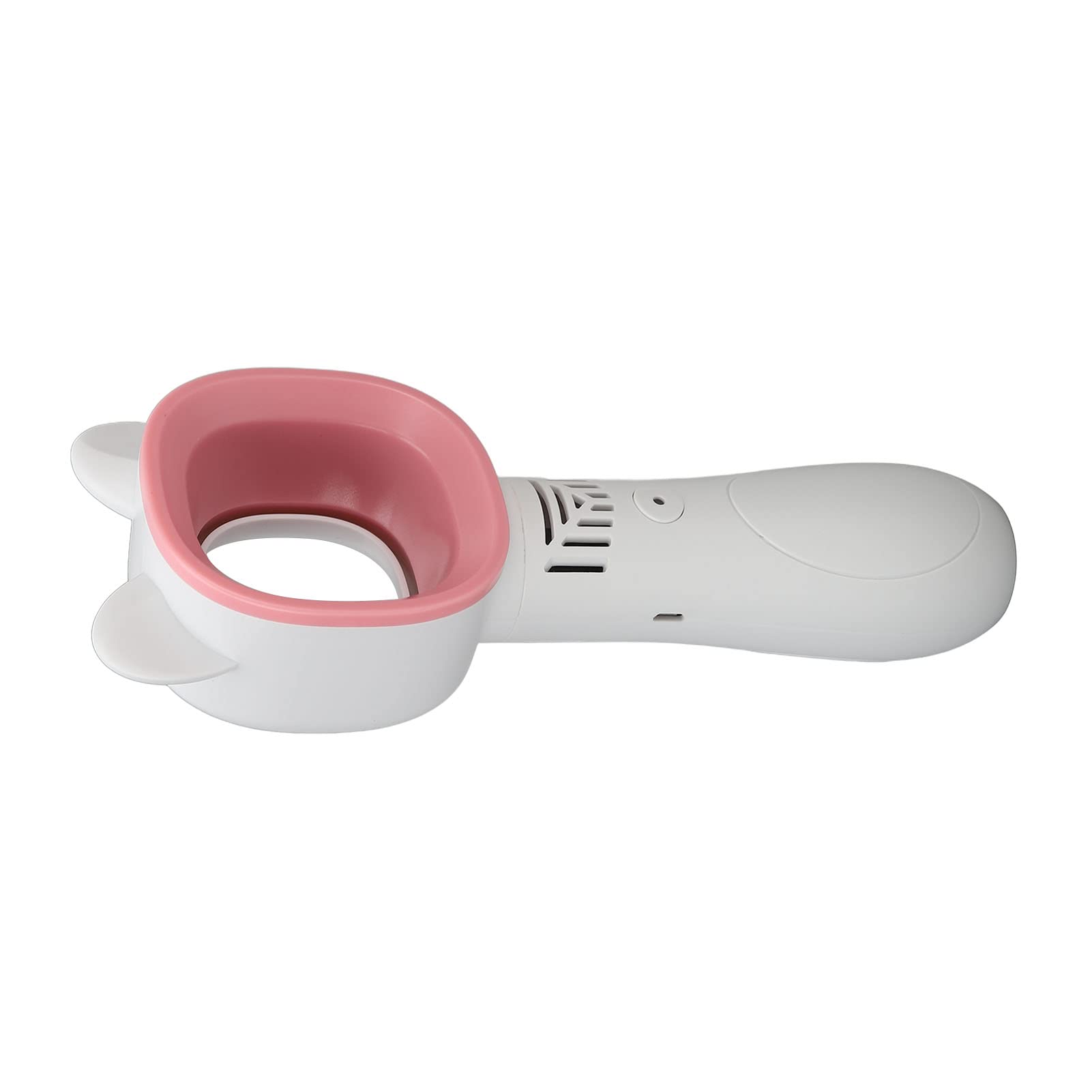 EXCLUZO USB Bladeless Eyelash Fan Dryer - Flat Wind Direction for Lash Extensions & Summer Glue, Portable White Lash Dryer for Professional & Home Use (Perfect for Salons, DIY Beauty & Travel)