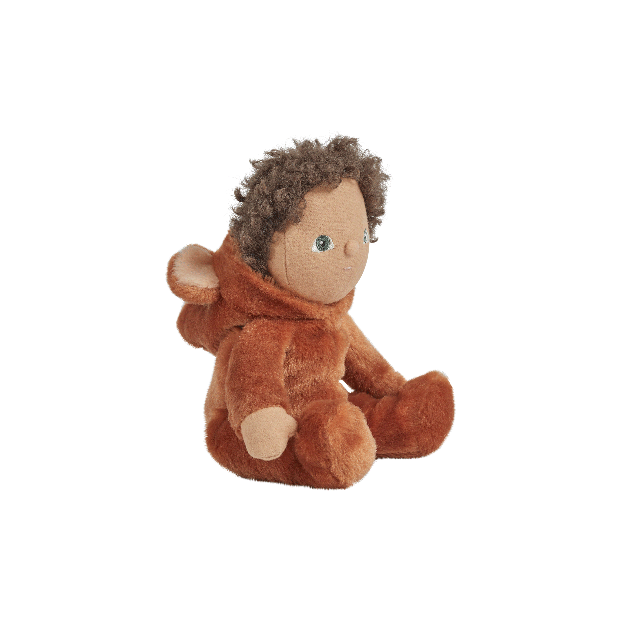 Dinky Dinkums Forest Friends Bobby Bear - Adorable Plush Teddy Bear for Kids | Perfect for Cuddling, Nursery Decor & Gift Giving