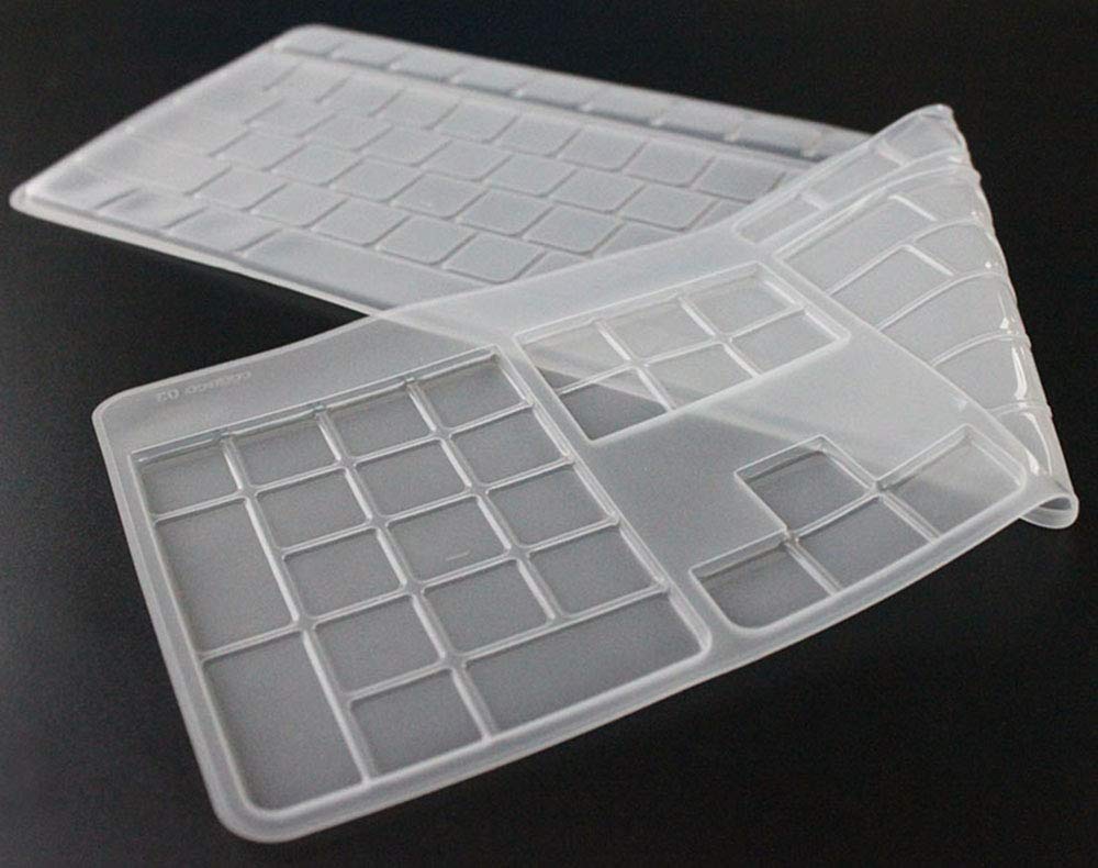 Ultra Thin Clear Keyboard Cover for Logitech MK235 K375S - Home Office Use