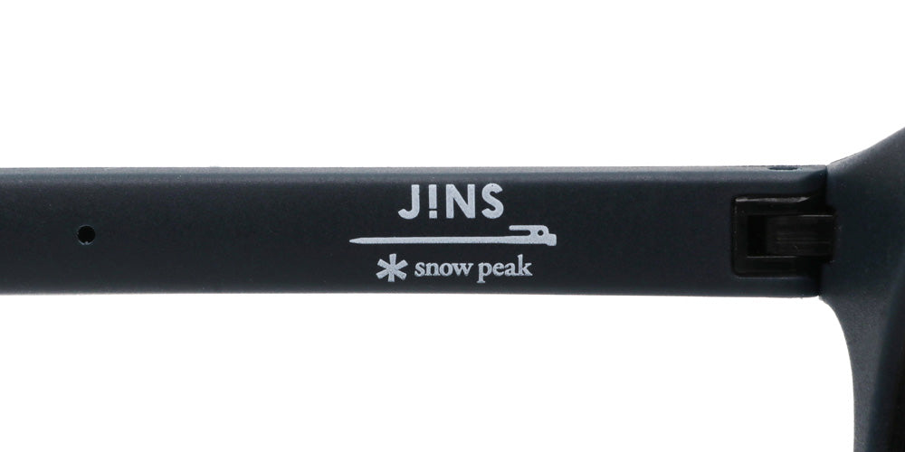 JINS x Snow Peak Polarized Sunglasses 255 - UV Protection, Lightweight & Durable for Outdoor Adventures, Hiking, and Travel