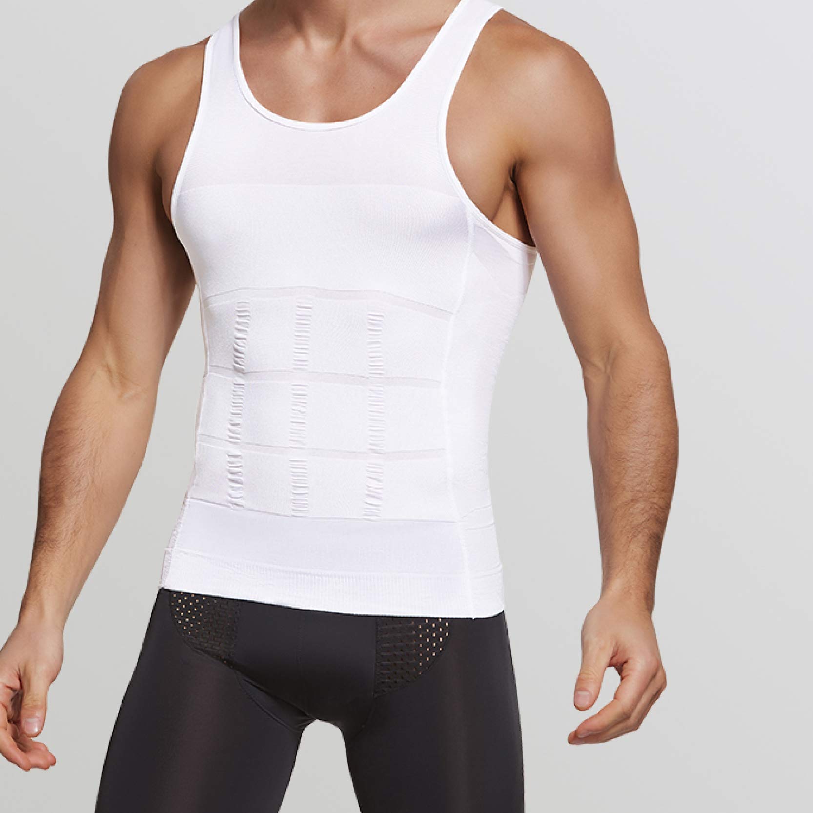 Men's Waist Trainer Shapewear - Slimming Body Shaper for Muscle Support & Posture Correction | Perfect for Gym, Workouts & Everyday Wear
