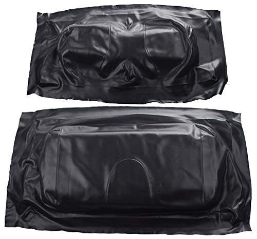 Golf Cart Club Car Precedent Front Seat Covers - OEM Match Black Complete Set - Waterproof & UV Resistant - Perfect for Golf Courses, Resorts & Outdoor Use