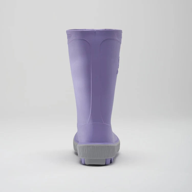 Kamik Lilac Riptide Kids Waterproof Rain Boots for Boys & Girls - Perfect for Puddle Jumping, Outdoor Play & Wet Weather Adventures