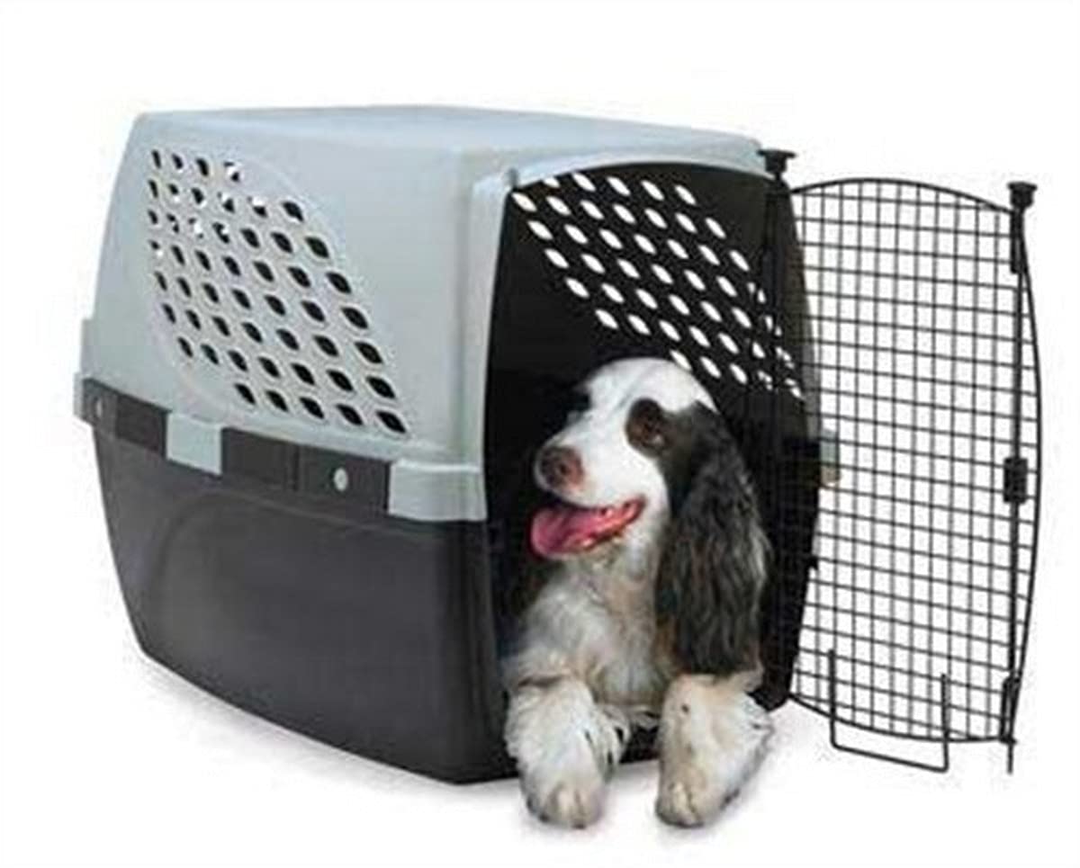 Noz2Noz Double Door Pet Kennel - Spacious Dog Crate for Home & Travel