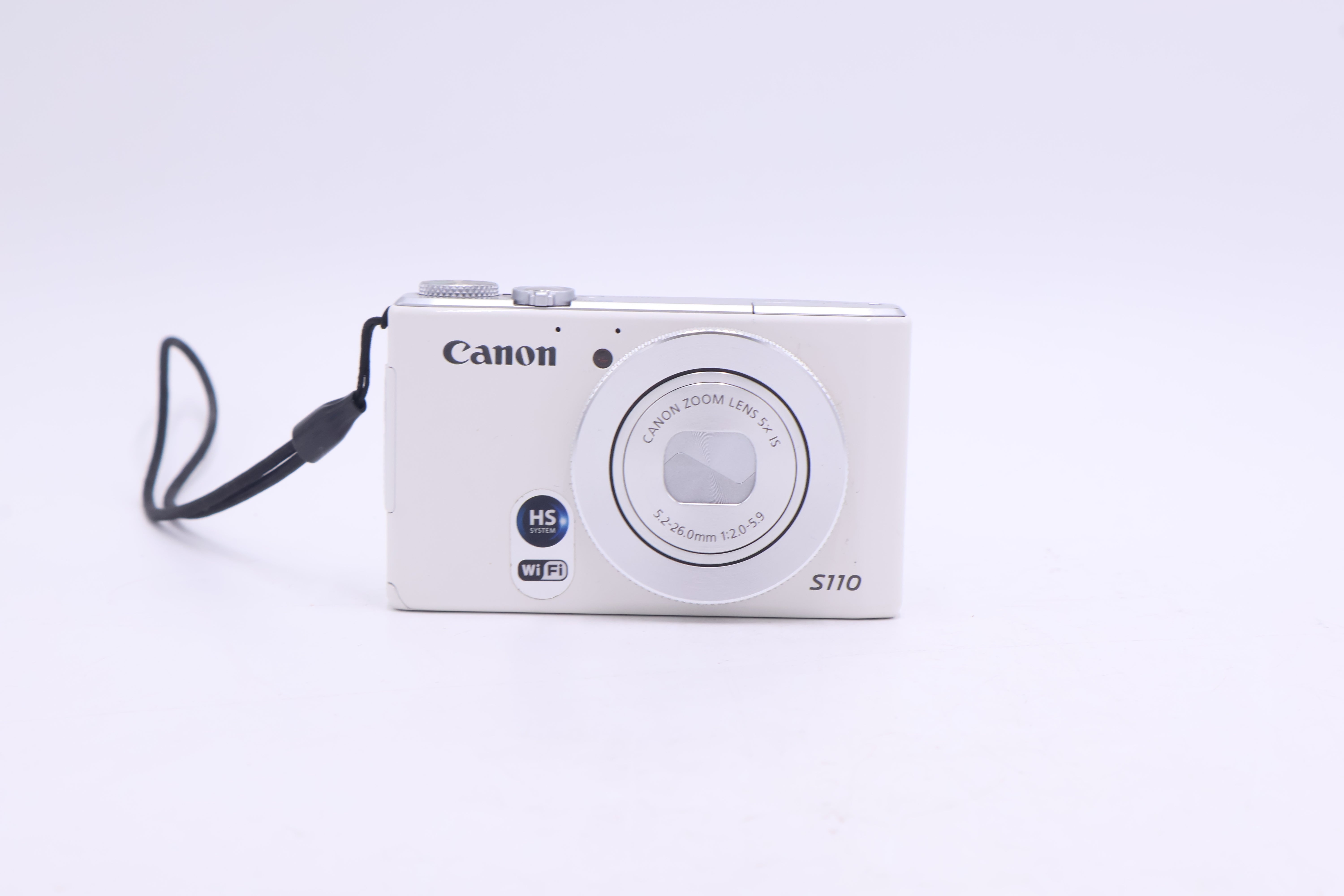 Canon PowerShot S110 12.1MP Digital Camera with 5x Optical Zoom, f/2.0 Lens & 3.0