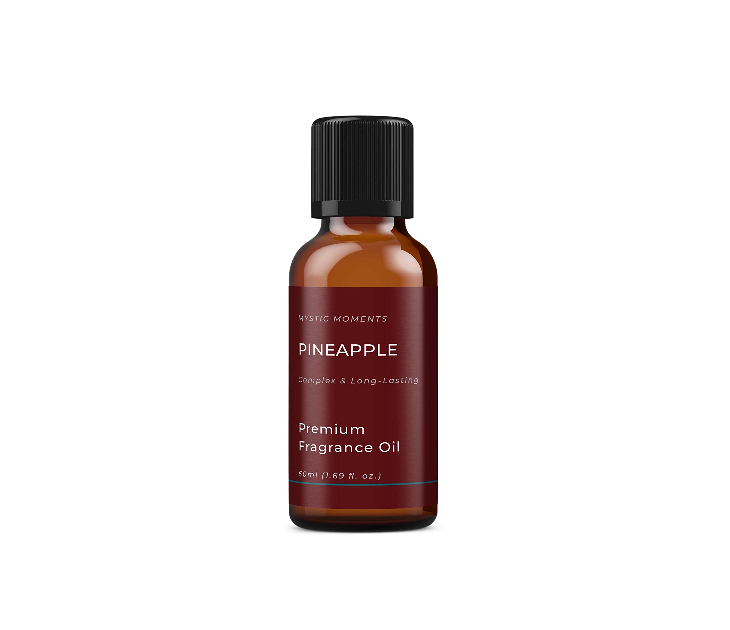Mystic Moments 100% Pure Pineapple Fragrance Oil - 50ml | Premium Scent for DIY Soap Making, Candle Making, Bath Bombs, Diffusers & Aromatherapy | Great for Home Spa, Relaxation & Gift Giving