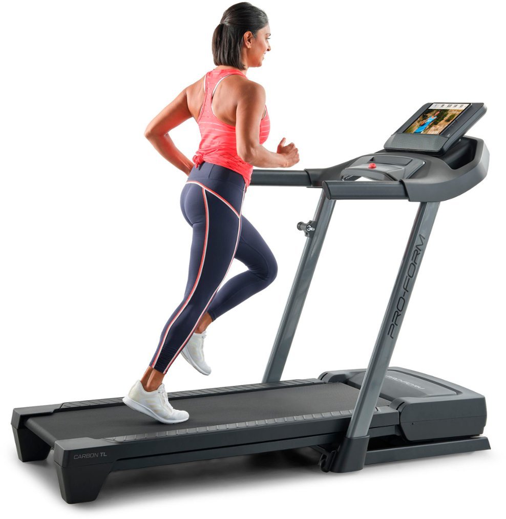 ProForm Carbon TL Treadmill PFTL59723 - Foldable Home Gym Equipment for Cardio Workouts & Running | Perfect for Home Fitness, Small Spaces & Apartment Workouts