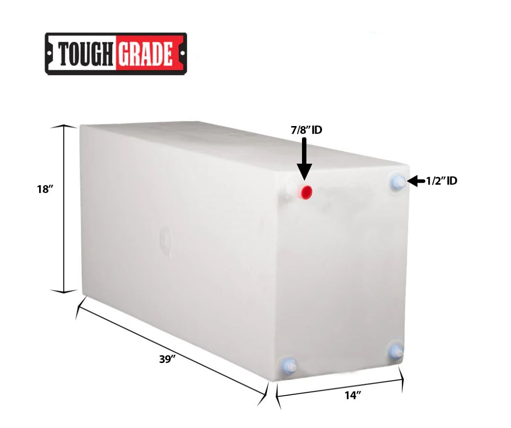 42 Gallon RV Fresh Water Tank - Durable & Lightweight for Camping, Boating & Off-Grid Living | Portable Water Storage Solution