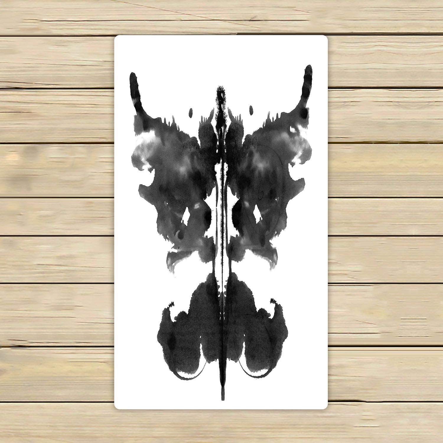 ABPHQTO Butterfly Rorschach Inkblot Beach Towel - 16x28 Inch Quick Dry Bath & Pool Towel for Travel, Spa, Yoga, and Outdoor Activities | Perfect for Beach, Swimming, Gym, and Vacation Use