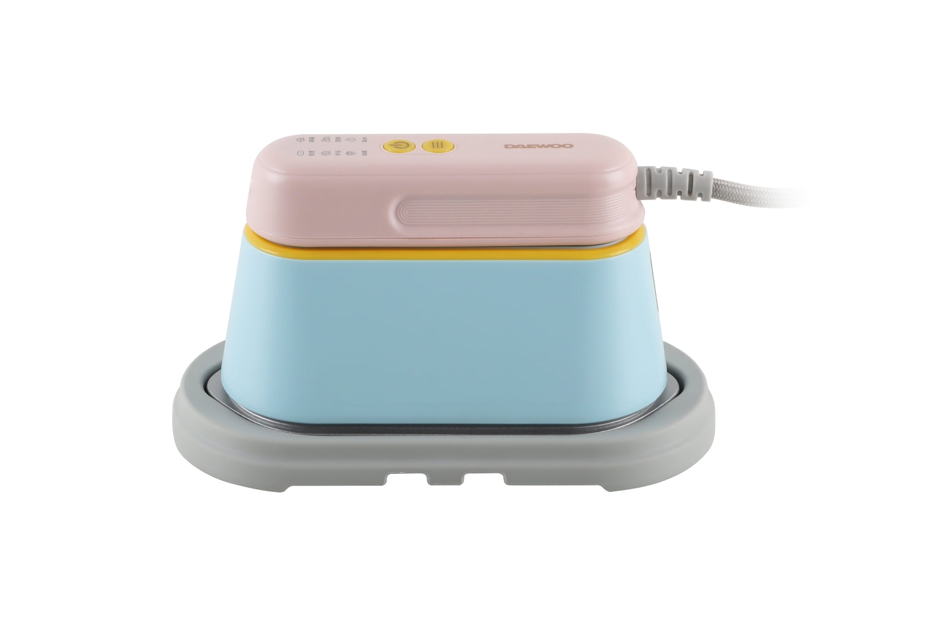 Daewoo HI 029PRO Mini Foldable Steam Iron & Garment Steamer - Portable Travel Iron for Clothes, Suits, Dresses - Perfect for Home, Office & Hotel Use