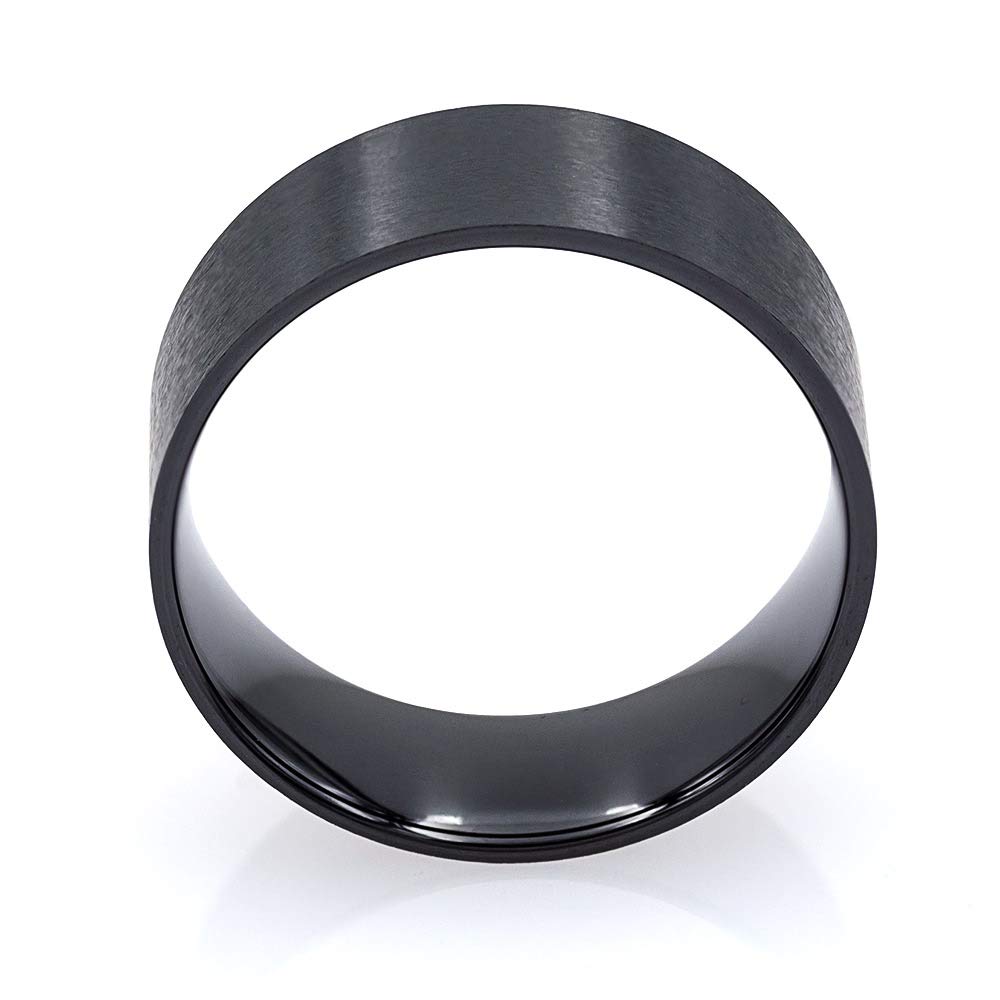 Black Ceramic Ring Core for Wood Turning - 12.5mm (1 Pack) - Perfect for DIY Woodworking Projects, Lathe Turning & Crafting Jewelry