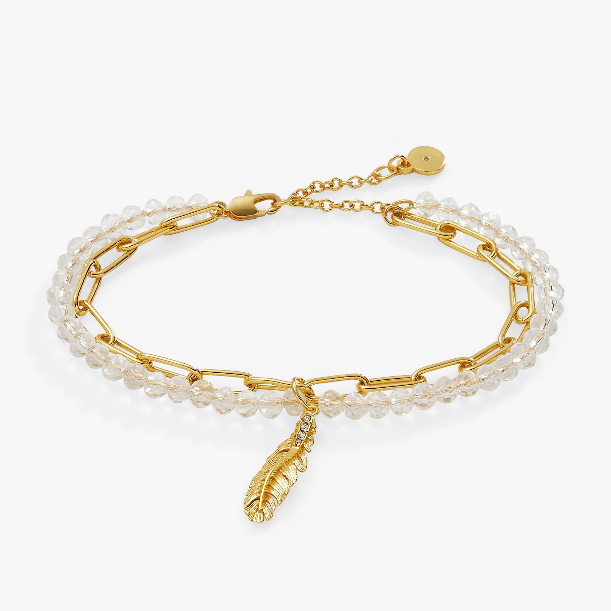 Elegant Feather Chain Bracelet for Women - Boho Chic Handmade Jewelry Gift for Her - Perfect for Parties, Weddings & Everyday Wear