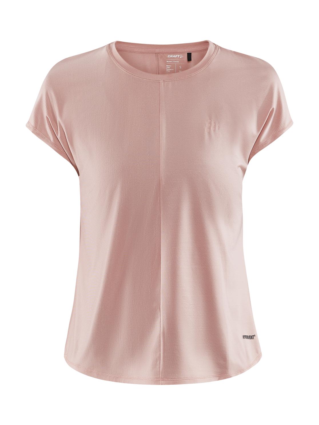 Women's Core Charge Rib Tee - Soft Stretch Comfort Fit T-Shirt for Casual Wear & Workout | Perfect for Yoga, Running & Everyday Outfits