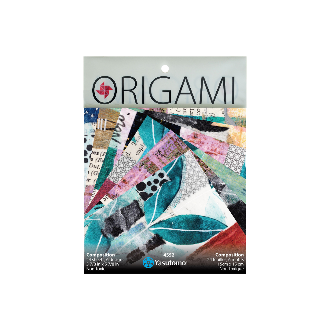 Origami Collage Kit - Creative DIY Paper Folding Art Set (4552) for Home Decor, Gift Giving & Classroom Crafts