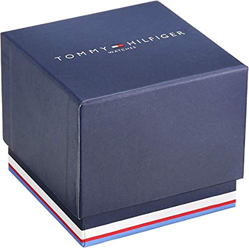 Tommy Hilfiger Men's Stainless Steel Quartz Watch - Waterproof Dress Watch for Business & Casual Wear - Perfect for Office, Date Night & Everyday Use