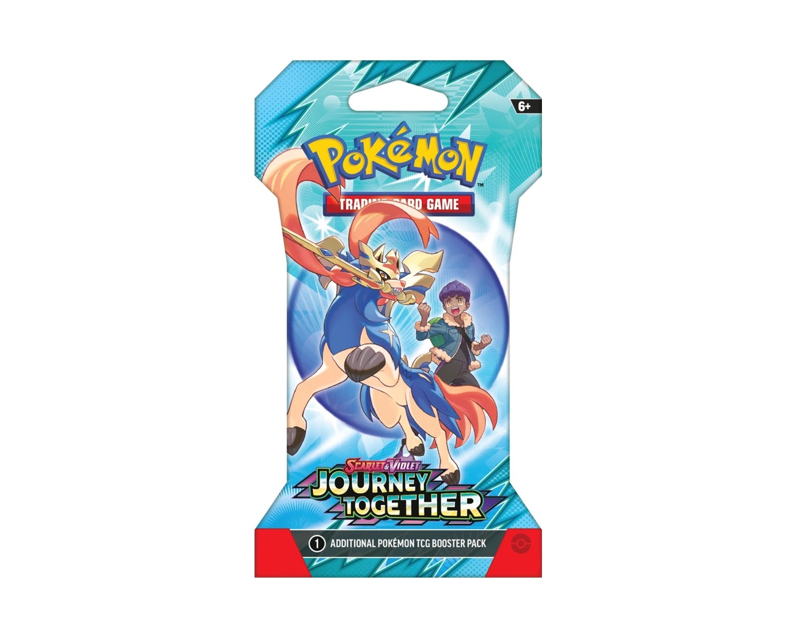Pokemon TCG: SV9 Journey Together Sleeved Booster Pack - Collectible Trading Cards for Battles & Gifts | Perfect for Pokemon Fans, Tournaments & Card Collectors
