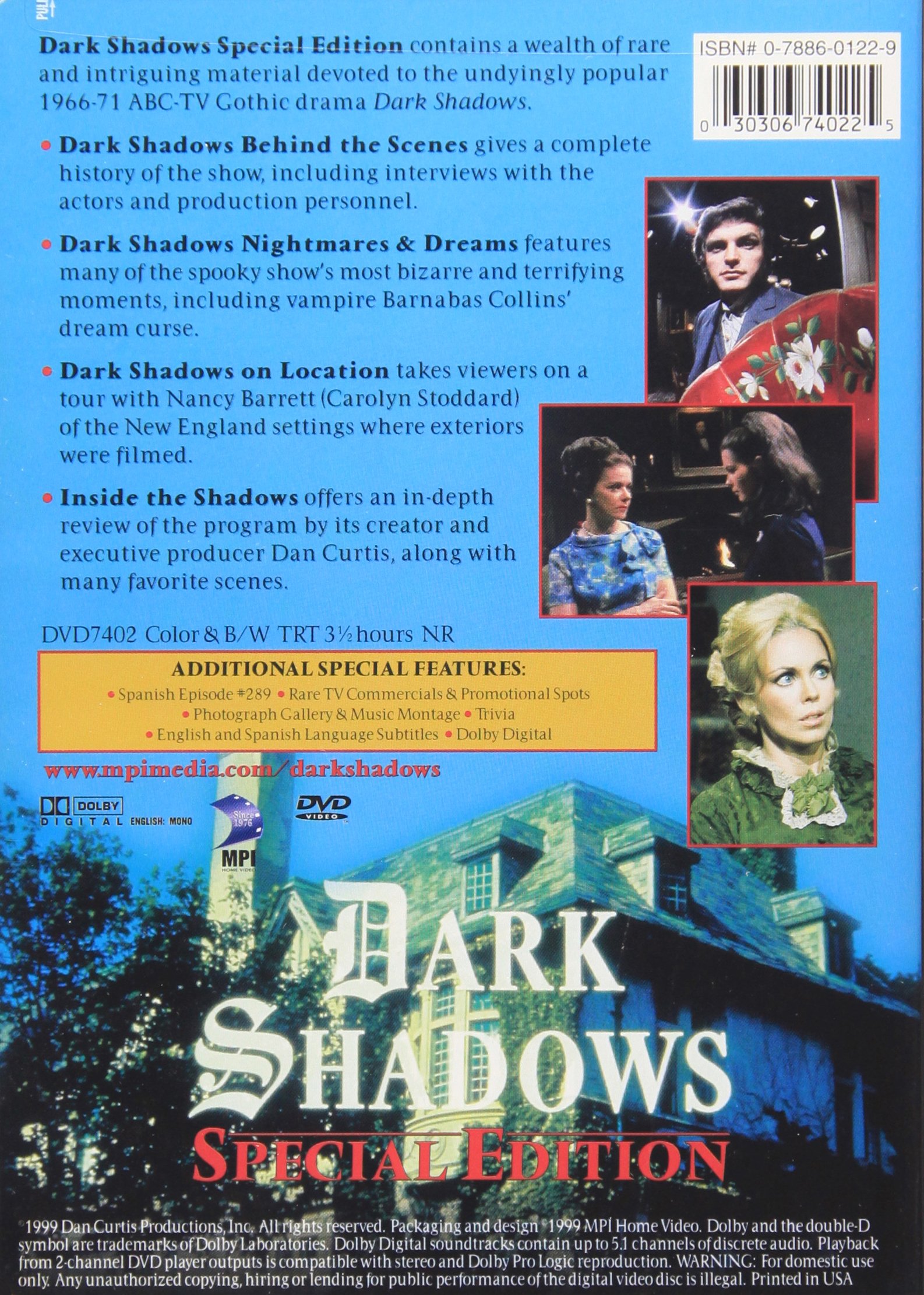 Dark Shadows Makeup Palette for Halloween & Cosplay