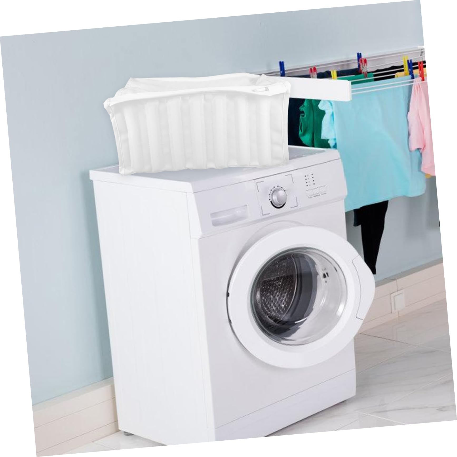 White Polyester Shoe Laundry Bag - Sneaker Wash Bag for Washing Machine & Dryer | Perfect for Gym Shoes, Running Sneakers & Sports Laundry