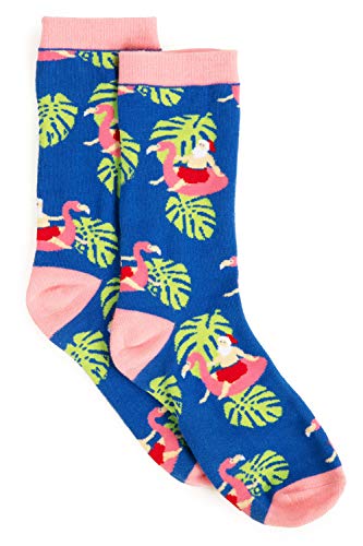 Santa Pool Party (Blue)