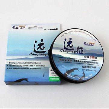WorldCare® 100M Super PE Braided Fishing Line - High Strength Dyneema Bass Line (3-5 Color Options) - Perfect for Freshwater & Saltwater Fishing, Bass Angling, and Outdoor Sports