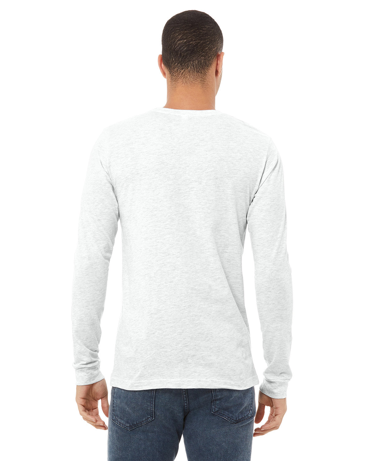 Bella + Canvas 3501 Unisex Jersey Long Sleeve T-Shirt - Soft Cotton Crewneck Tee for Men & Women - Perfect for Casual Wear, Layering & Everyday Comfort