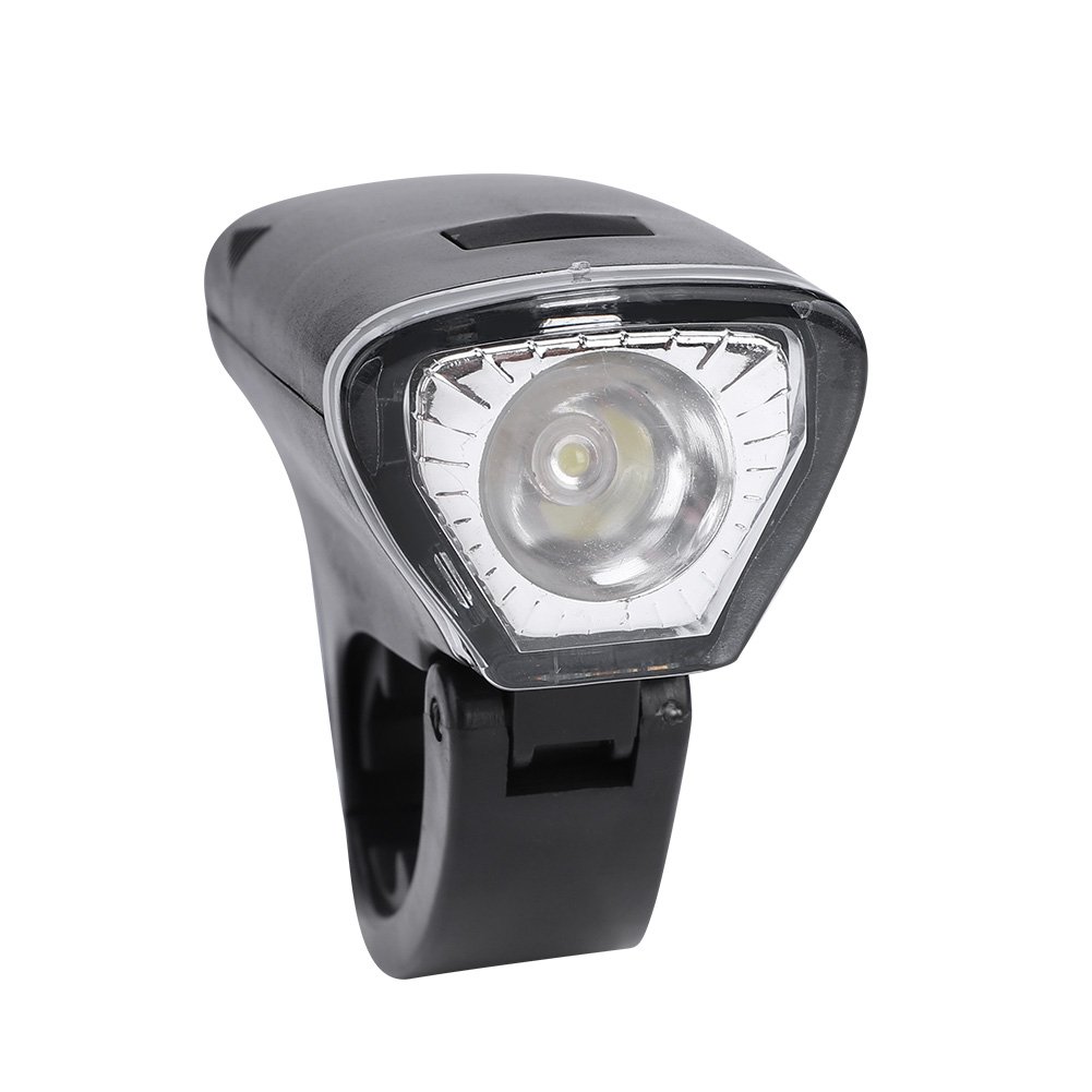 Rechargeable LED Bike Headlight - 3 Lighting Modes for Mountain Biking, Night Cycling & Safety | AA Battery Powered (Batteries Not Included) | Perfect for Trail Riding, Commuting & Outdoor Adventures