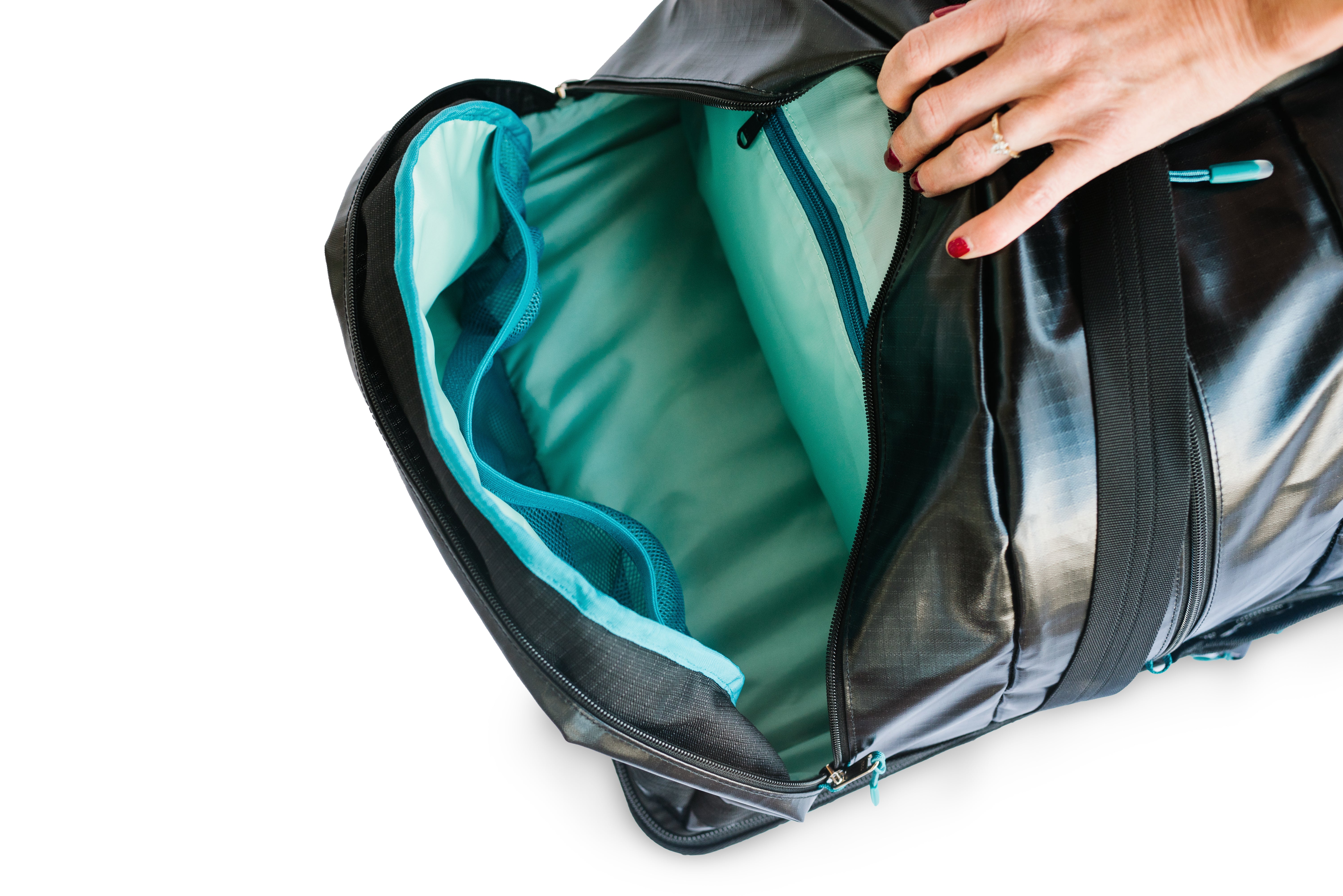 Sleek Vik Convertible Trolley Roller Bag - Expandable Carry-On Luggage with 360° Wheels for Travel, Business & Weekend Getaways | Perfect for Airplane, Train & Road Trips
