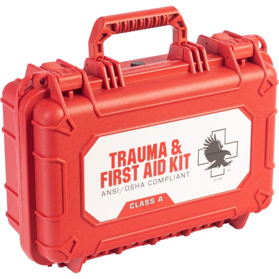 North American Rescue Trauma & First Aid Kit (TFAK) - Complete Emergency Medical Supplies for Home, Car & Outdoor Survival | Bleeding Control & Wound Care Essentials