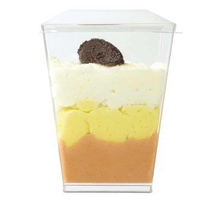 Comatec 400-Pack Plastic Lids for R542 2.38 Containers - Perfect for Food Storage, Meal Prep & Restaurant Use