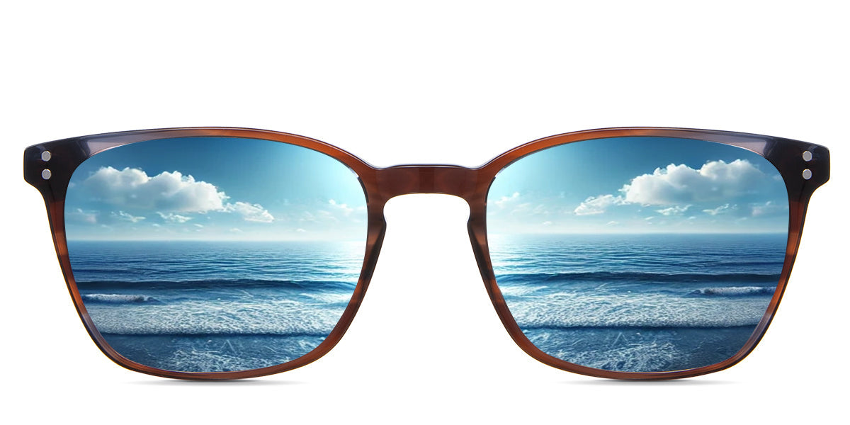 Men's Prescription Polarized Sunglasses - UV Protection, Anti-Glare for Driving, Fishing & Outdoor Activities