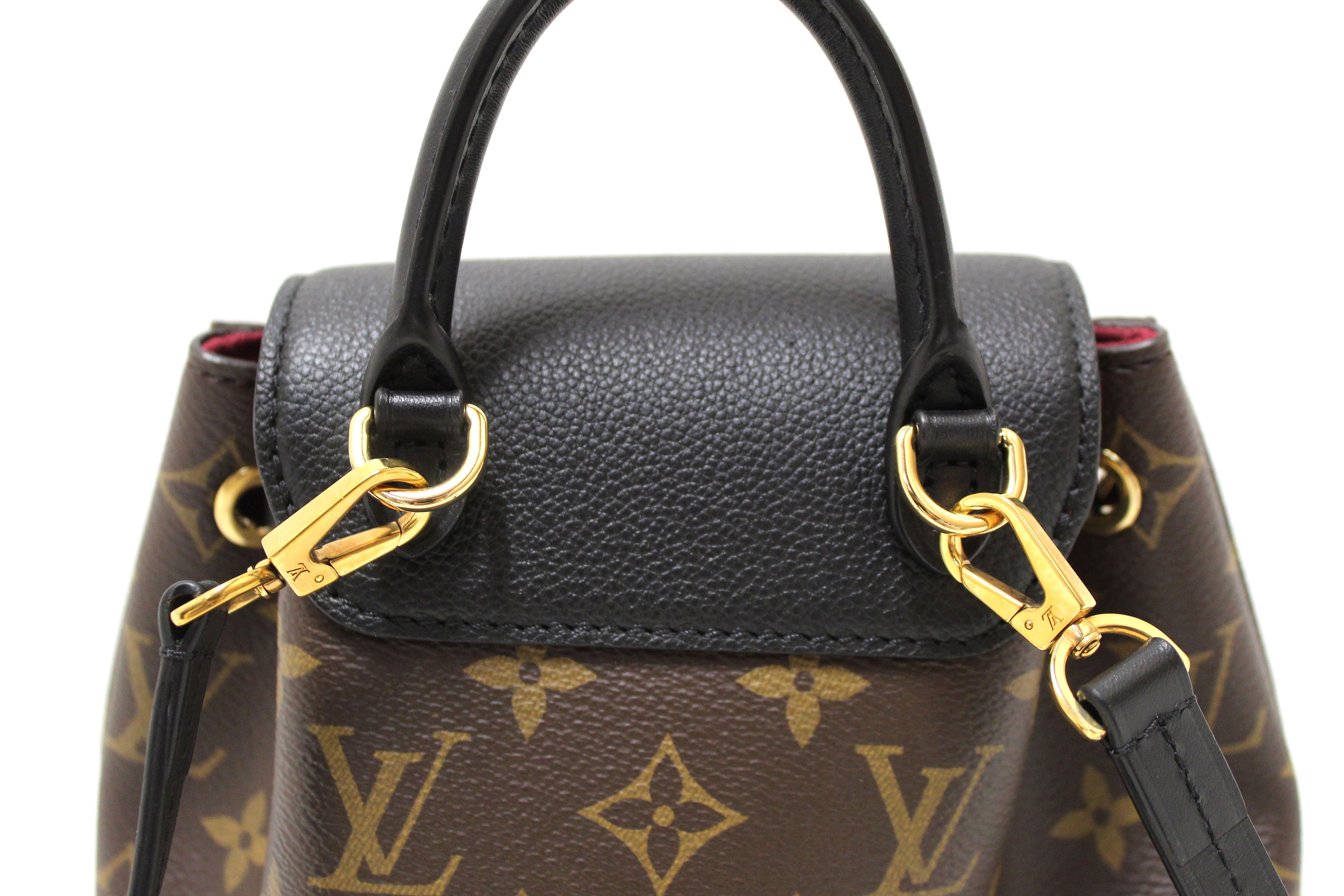 Authentic Louis Vuitton Monogram Canvas Montsouris BB Backpack - Luxury Designer Handbag for Women, Perfect for Travel, Work & Everyday Use