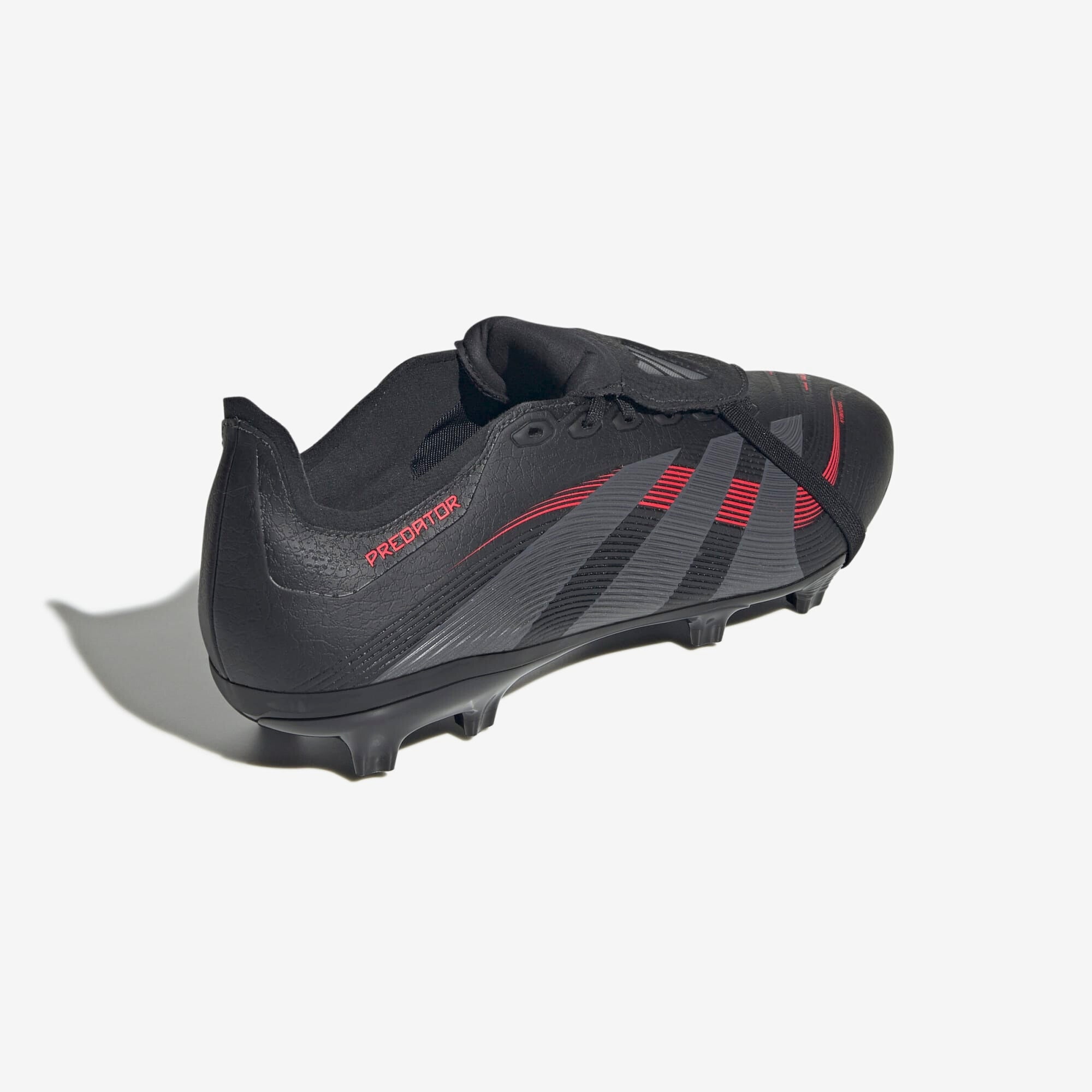 adidas Predator League Fold Over Tongue Soccer Cleats - Lightweight Football Shoes for Men with Enhanced Grip - Perfect for Turf, Grass & Indoor Matches