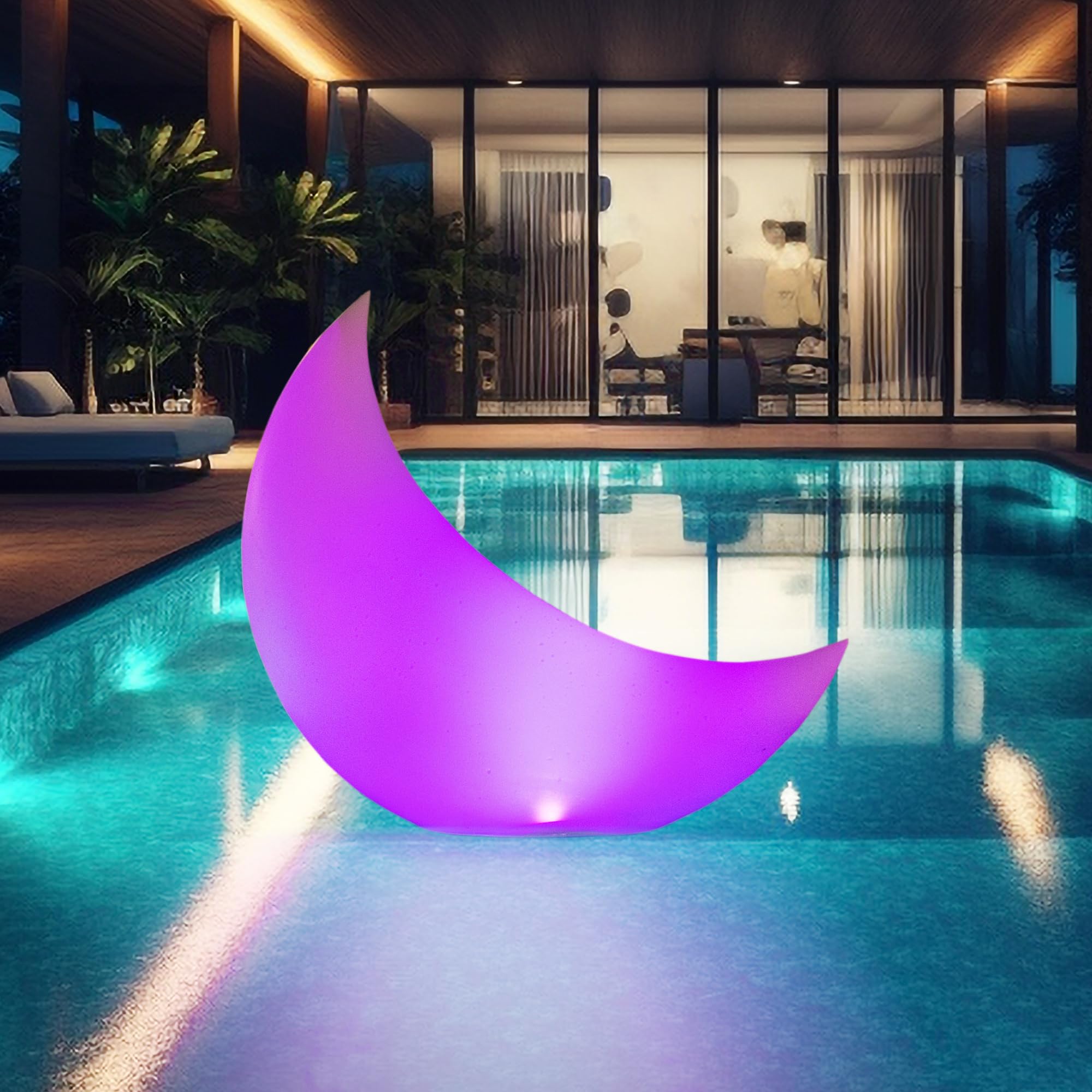 Solar Powered Floating Pool Light - 24