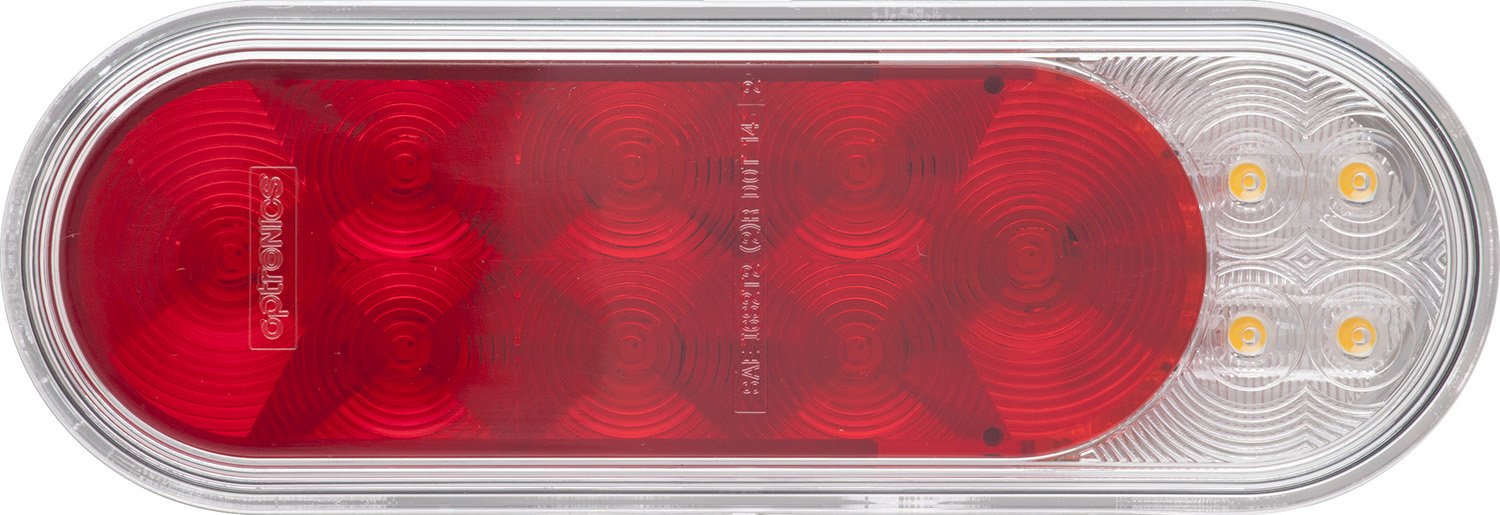 Optronics MCL32RS LED Fusion Tail Light Kit (TLL211XRTMK) - High Visibility Brake Lights for Trucks & Trailers - Perfect for Night Driving & Heavy-Duty Vehicles