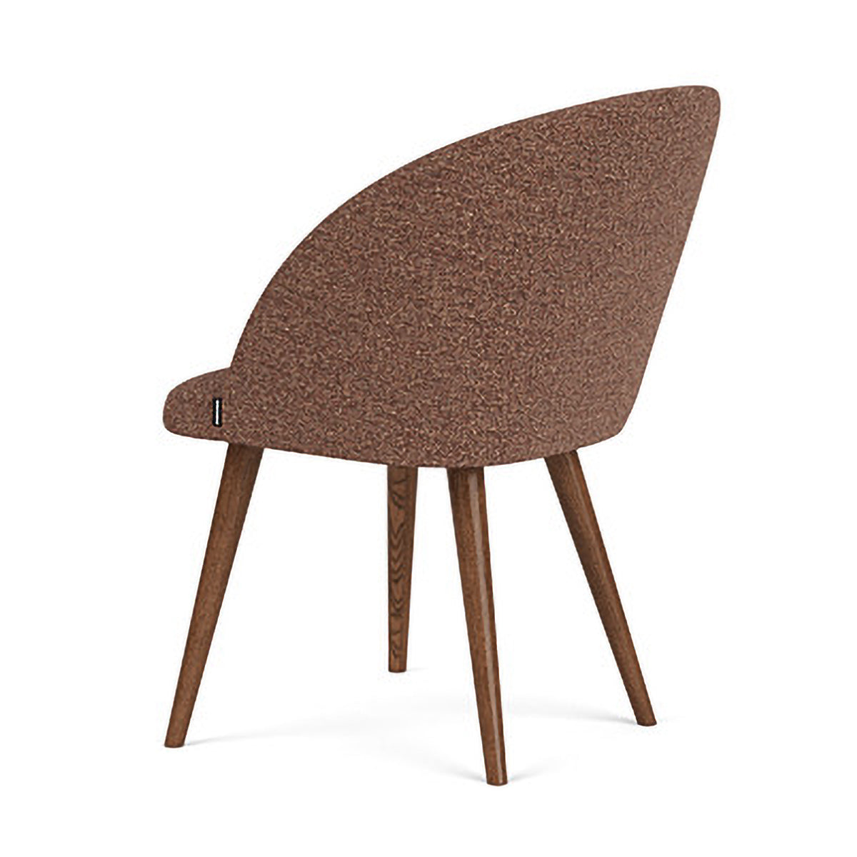 Holly Boucle Dining Chair - Modern Upholstered Accent Chair for Kitchen, Dining Room & Office - Comfortable & Stylish Home Decor