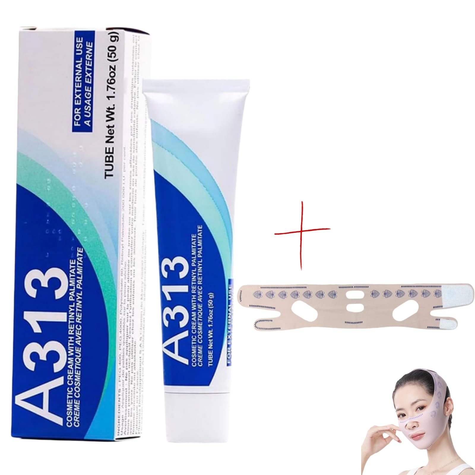 A313 Vitamin A Retinol Cream - Anti-Aging Night Cream for Pore Cleansing & Wrinkle Reduction - Best for Dry, Sensitive & Mature Skin - Perfect for Nighttime Skincare Routine & Hydration Boost