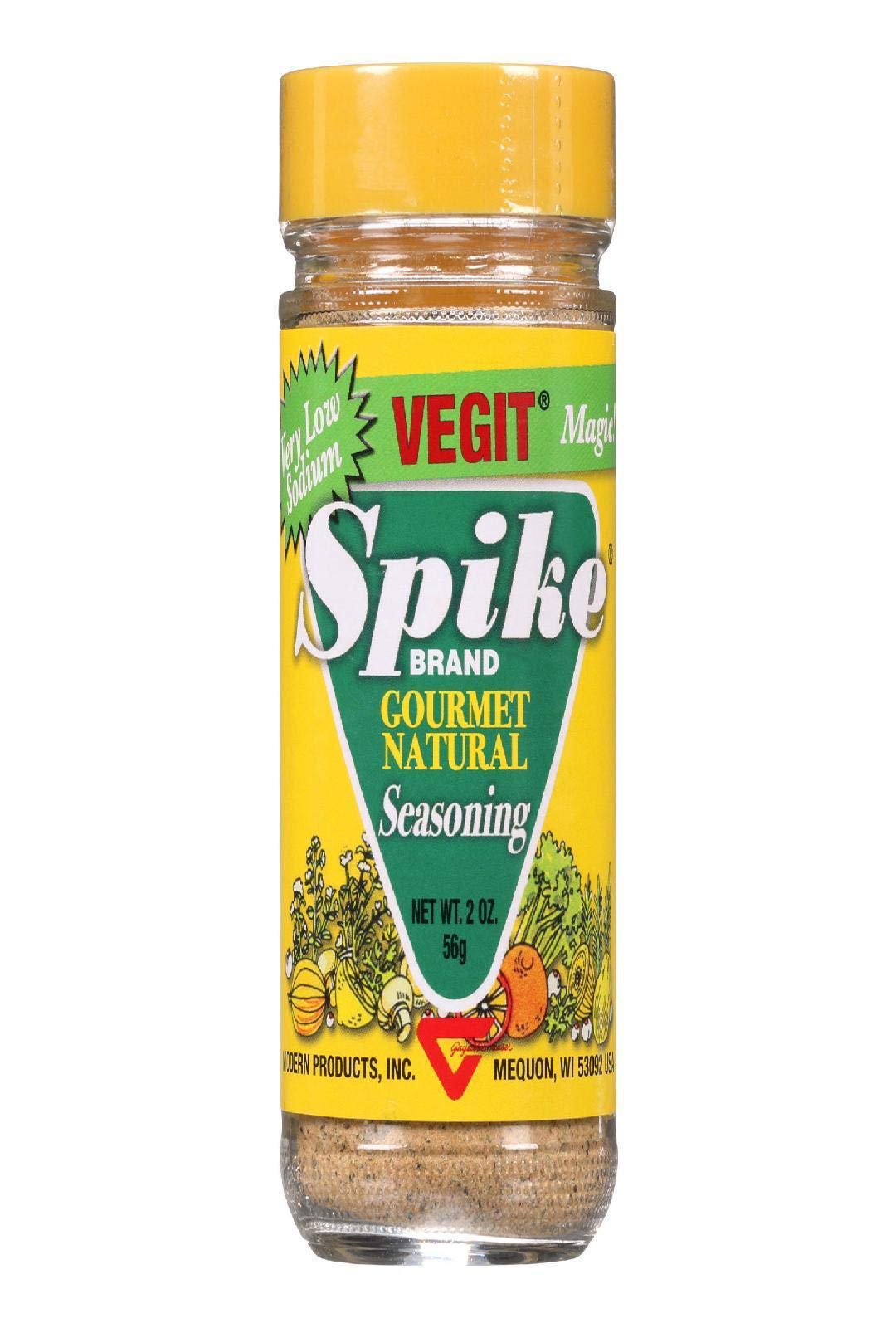 Spike Vegit Magic! - Gluten Free Seasoning - 2oz | Vegan & All-Natural Flavor Enhancer for Soups, Salads & Grilled Vegetables