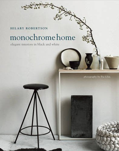Monochrome Home Decor by Hilary Robertson - Stylish Black & White Interior Design for Living Room, Bedroom & Office