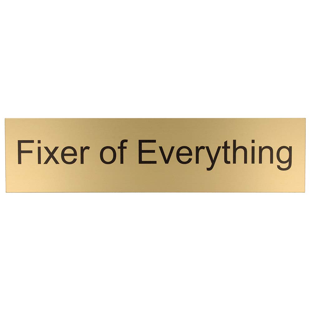 ExcelMark Fixer of Everything Desk Plate – 2