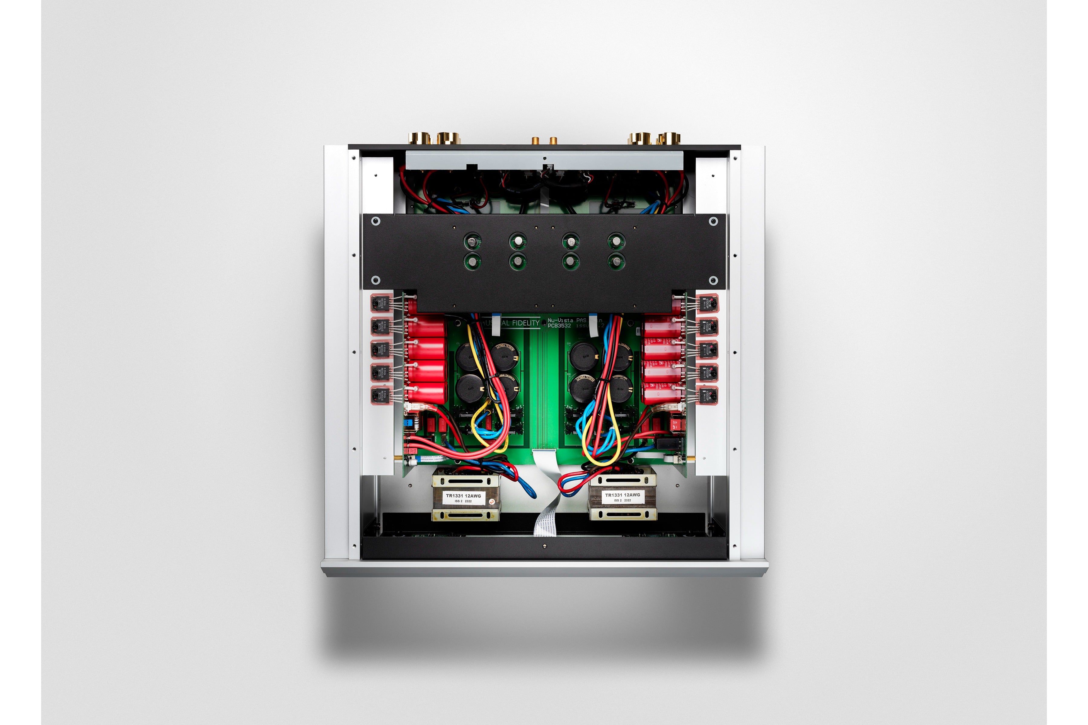 Musical Fidelity Nu Vista PAS Fully Balanced Discrete Stereo Power Amplifier with Separate PSU - High-End Audio System for Home Theater & Music Listening