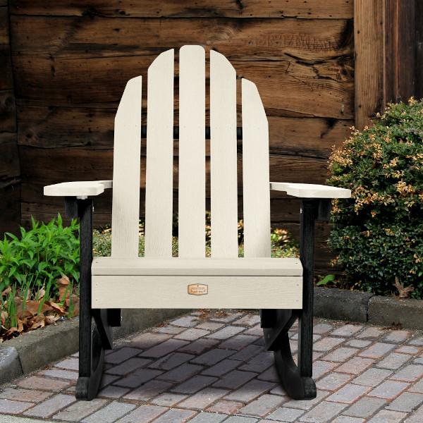 Premium Adirondack Rocking Chair - Solid Wood Outdoor Rocker for Patio, Garden & Porch - Comfortable & Durable for Relaxing, Reading & Enjoying Nature
